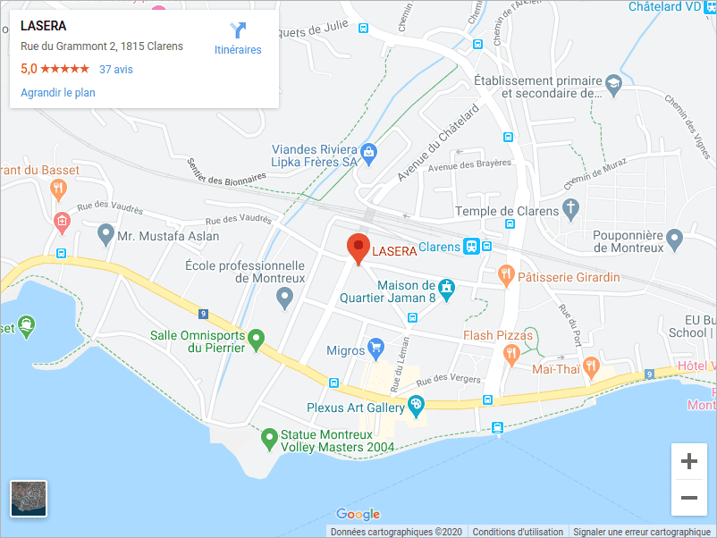 Google Maps Lasera